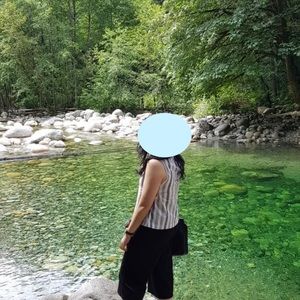 Women sleeveless blouse etcetera size 6